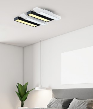 피아노 4등 60W LED방등 안방전등