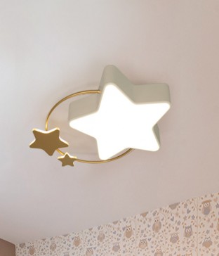 쓰리별 아이방전등 아이방조명등 방조명 안방등 (50W)