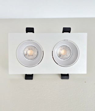 4각 멀티2구 원터치 매입등 (3