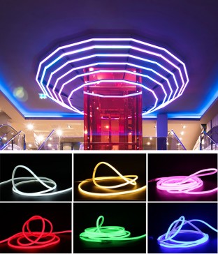 뉴팝 50M LED네온 줄네온 네온플렉스