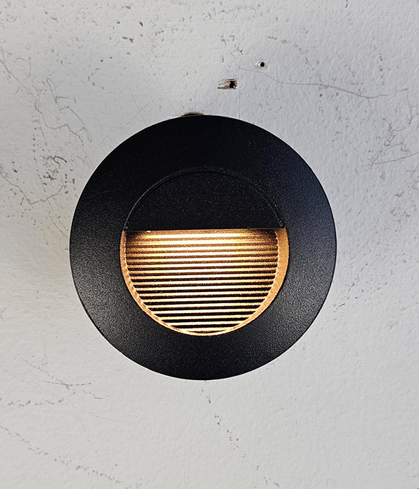 어비츠 원형 LED 발목 매입등 3W 계단 매입등