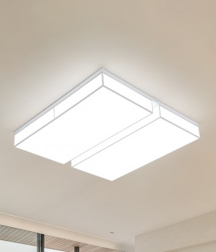 엠로이 국산LED거실등 4등 100W