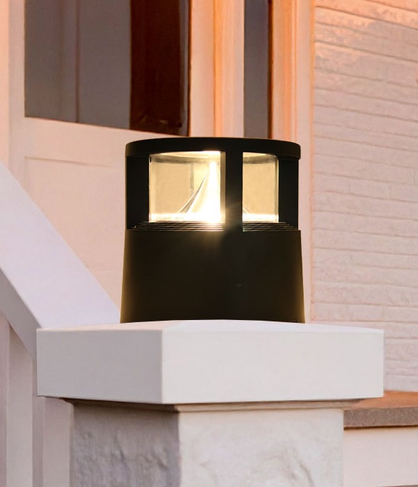 에띠 원형 문주등 정원등 볼라드 LED 12W